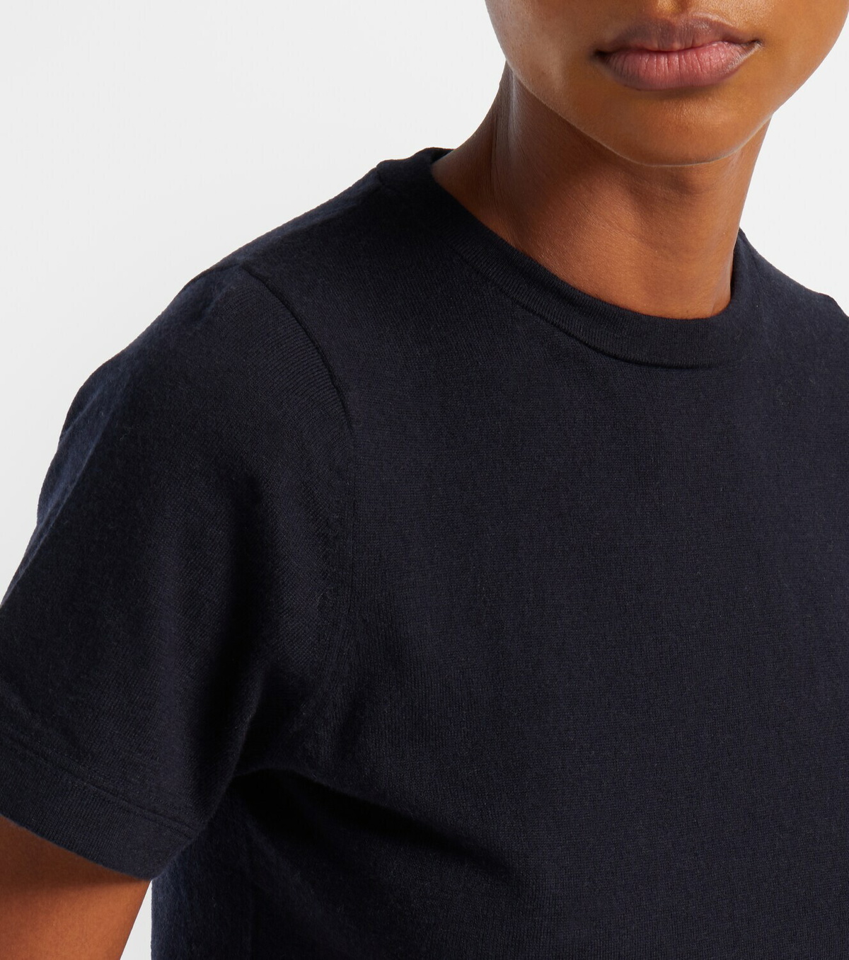 Extreme Cashmere Tina cotton and cashmere T-shirt