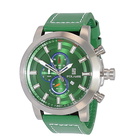 Polanti Rogue Chronograph Tachymeter Green Dial Mens Watch RG0001G-SS
