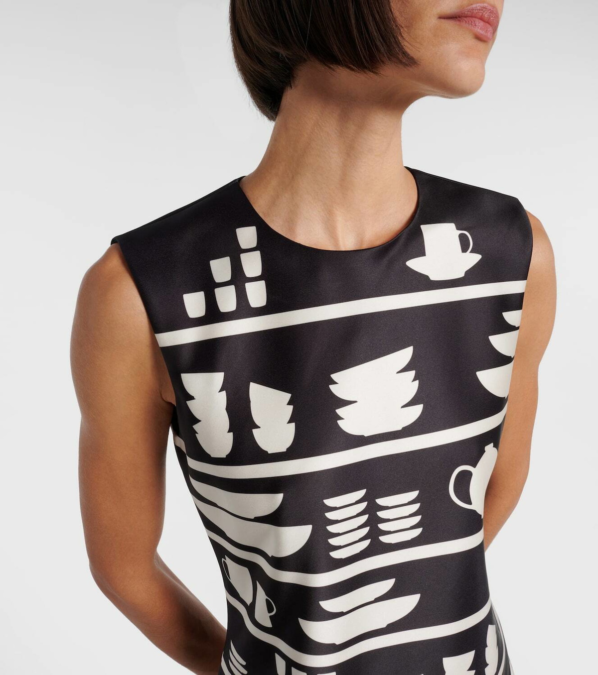 JW Anderson Mini Shift printed minidress