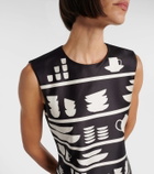JW Anderson Mini Shift printed minidress