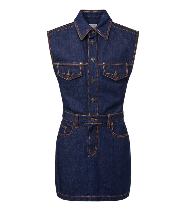Photo: Versace Denim minidress