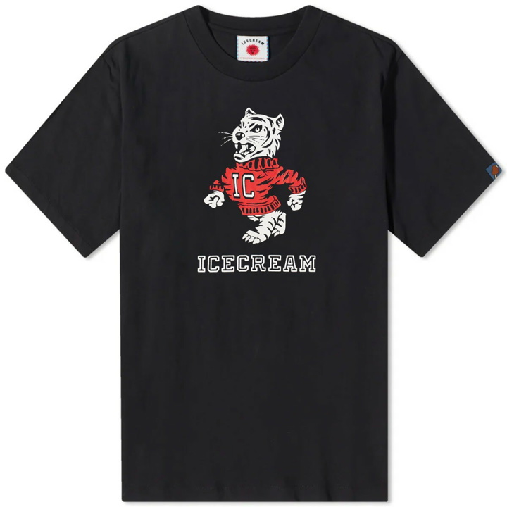 Photo: ICECREAM Men's Mascot T-Shirt in Black