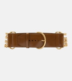 Chloé Chloé Camera Chain leather belt