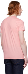 Lacoste Pink Crewneck T-Shirt