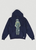 DRx FARMAxY FOR LN-CC Graphic Print Hooded Sweatshirt