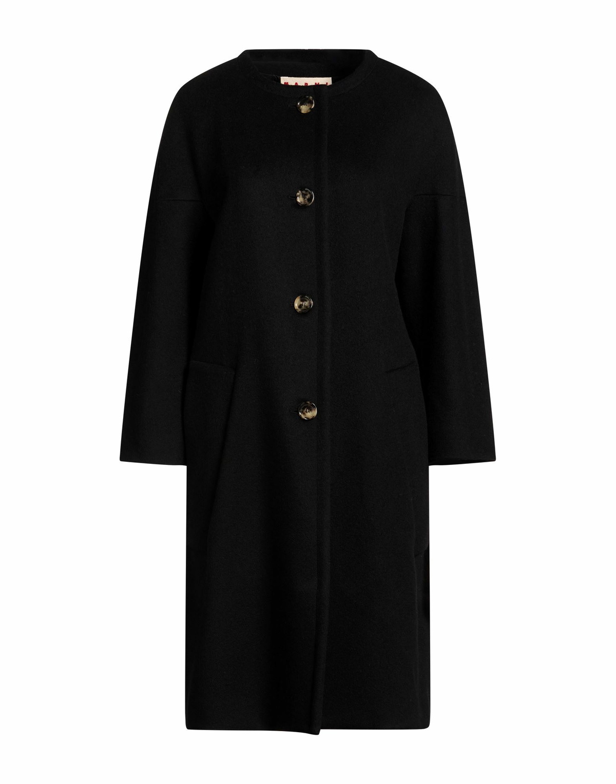 Marni Reversible Wool Coat With Check Pattern Marni