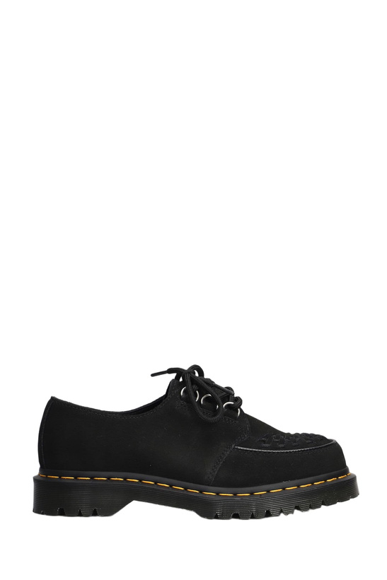 Photo: Dr. Martens Ramsey Lace Up Shoes In Black Suede