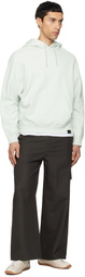 Courrèges Gray Hammer Cotton Short Trousers