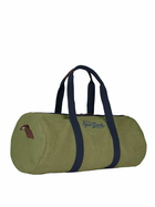 MC2 Saint Barth Green Linen Travel Duffle Bag Jetleg