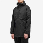 Alpha Industries Men's UV Fishtail Jacket in Black
