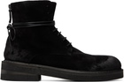 Marsèll Black Parrucca Combat Boots