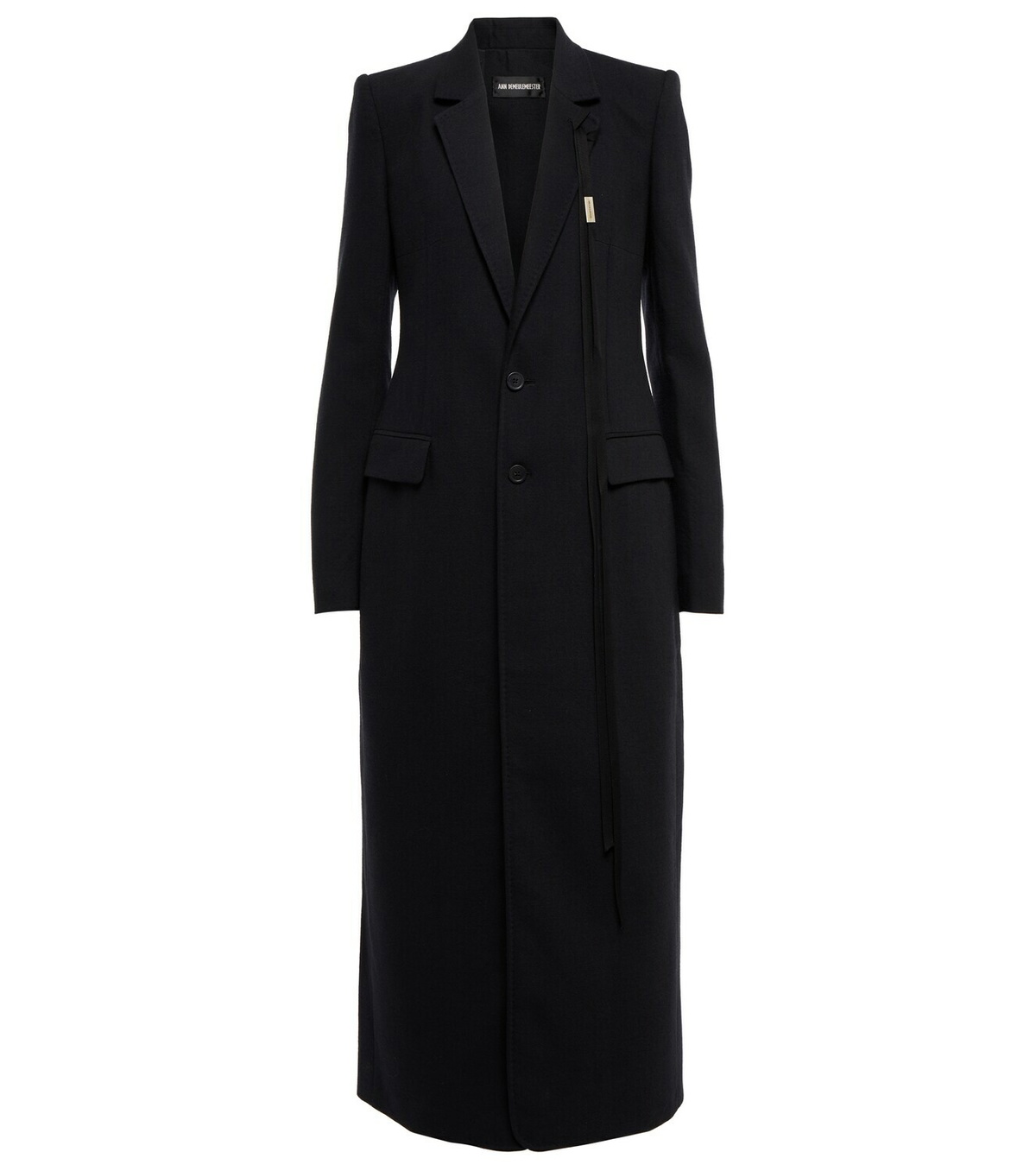 Ann Demeulemeester - Wool twill coat Ann Demeulemeester