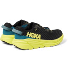 Hoka One One - Rincon Mesh Running Sneakers - Black