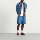 Levi's Men's x Sky High Farm Universe Zip Trucker Jacket in Mid Stone Wash