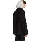 R13 Black Shredded Abu Jacket