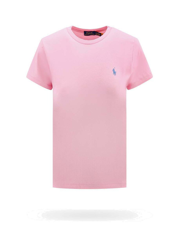 Photo: Polo Ralph Lauren   T Shirt Pink   Womens