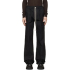 Rick Owens Black Tower Dietrich Drawstring Trousers