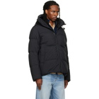Canada Goose Black Crofton EnduraLuxe Puffer Down Jacket