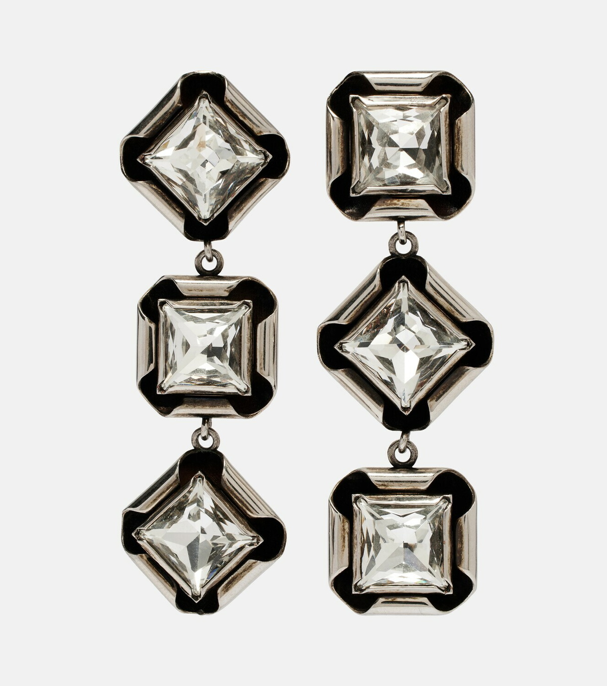 Givenchy Crystal-embellished drop earrings