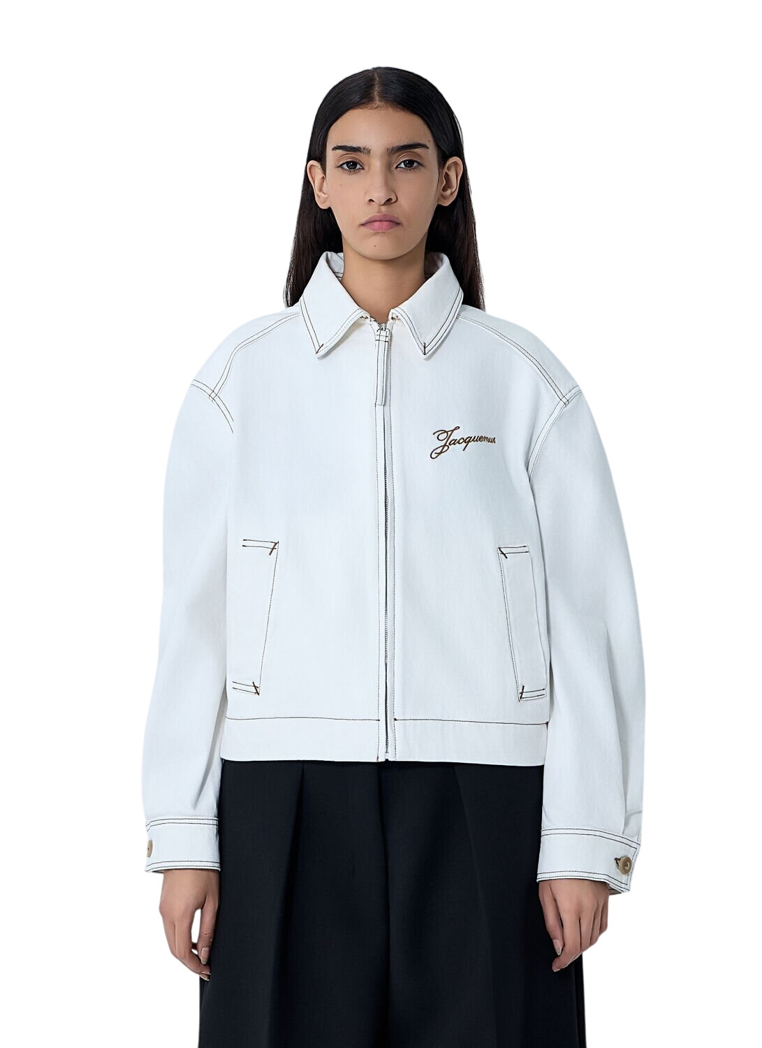 JACQUEMUS White Nike Edition NRG Track Jacket Jacquemus