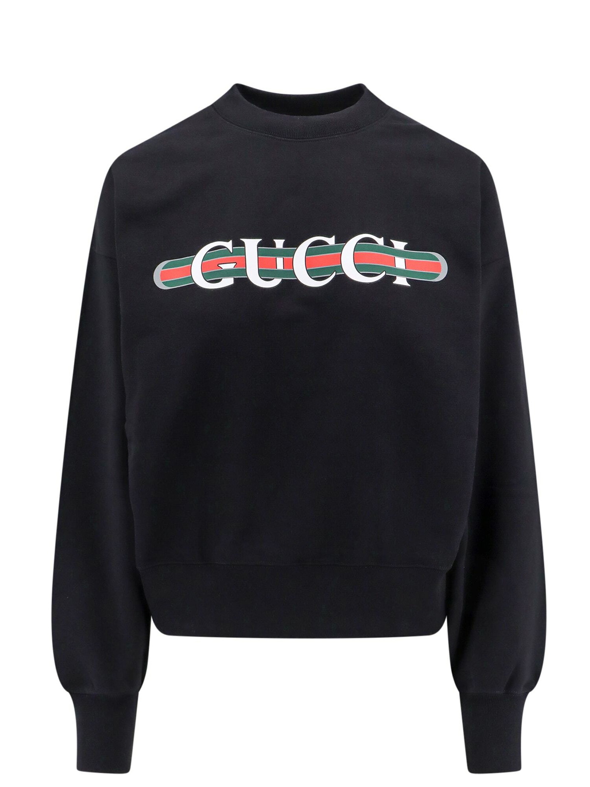 Gucci Logo embellished cotton sweatshirt Gucci