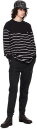 the Shepherd UNDERCOVER Black Cinch Tab Cargo Pants
