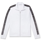 Givenchy - Webbing-Trimmed Tech-Jersey Track Jacket - White