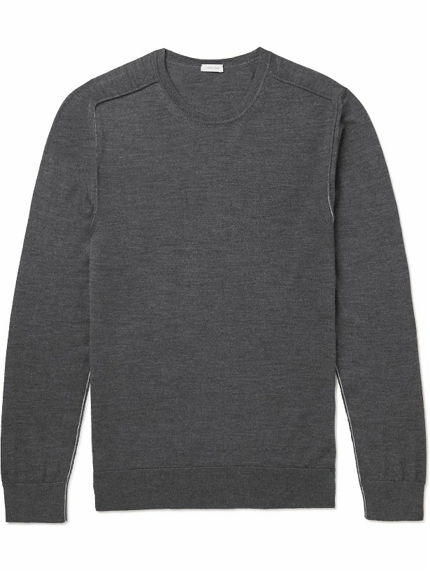 Photo: Caruso - Slim-Fit Wool Sweater - Gray