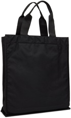 MSGM Black Graphic Tote