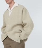 Lemaire Ribbed-knit wool cardigan