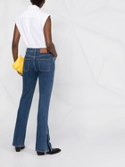 ALEXANDER MCQUEEN - High Waist Denim Jeans