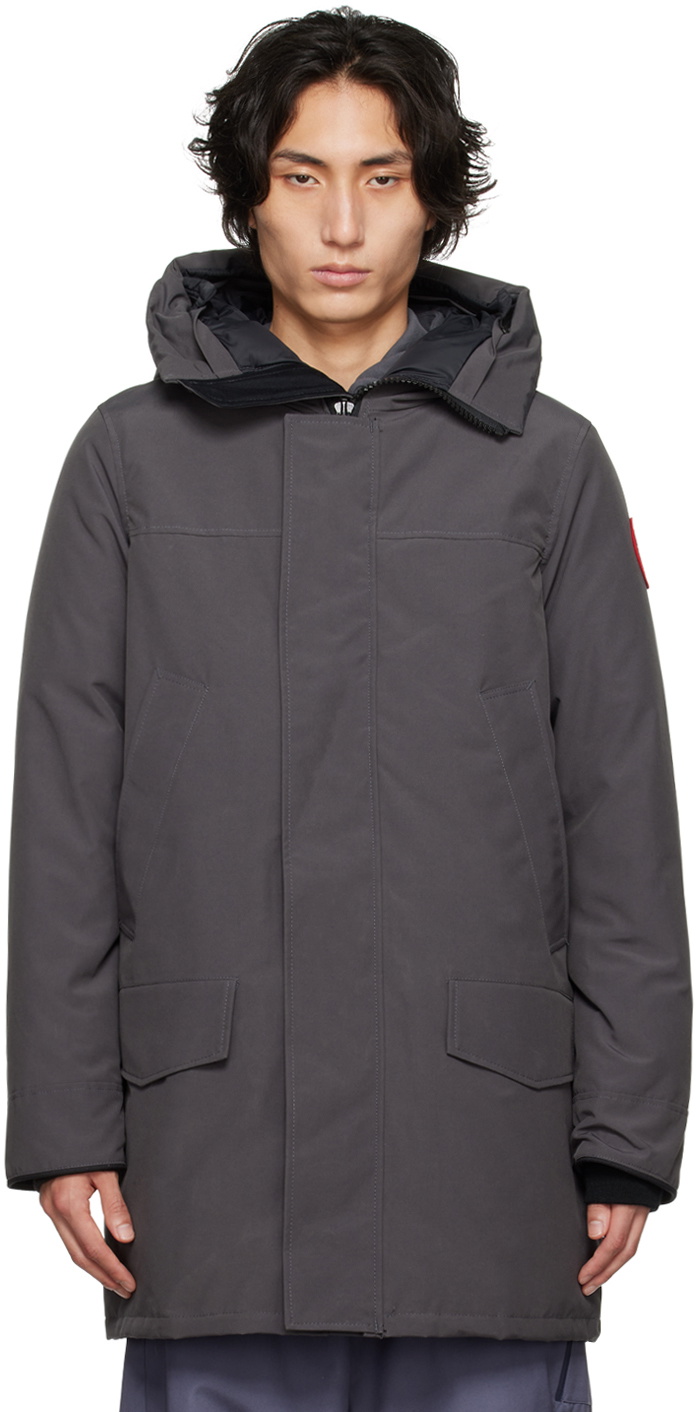 Canada Goose Gray Langford Down Jacket Canada Goose