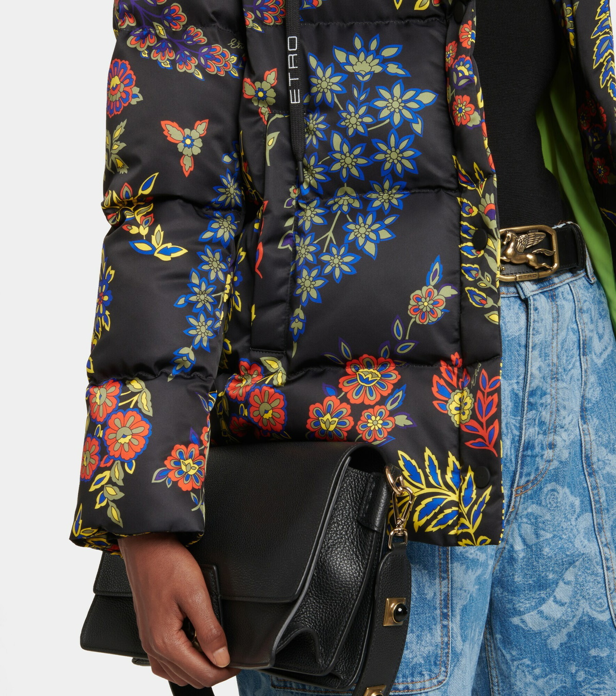 Etro Floral down jacket Etro