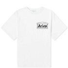 Aries Temple T-Shirt in White