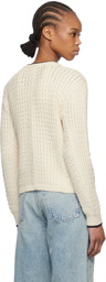 rag & bone Off-White Daria Cardigan