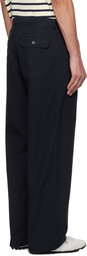 nanamica Navy Tack Club Trousers