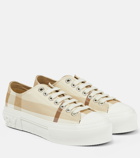 Burberry - Vintage Check low-top sneakers