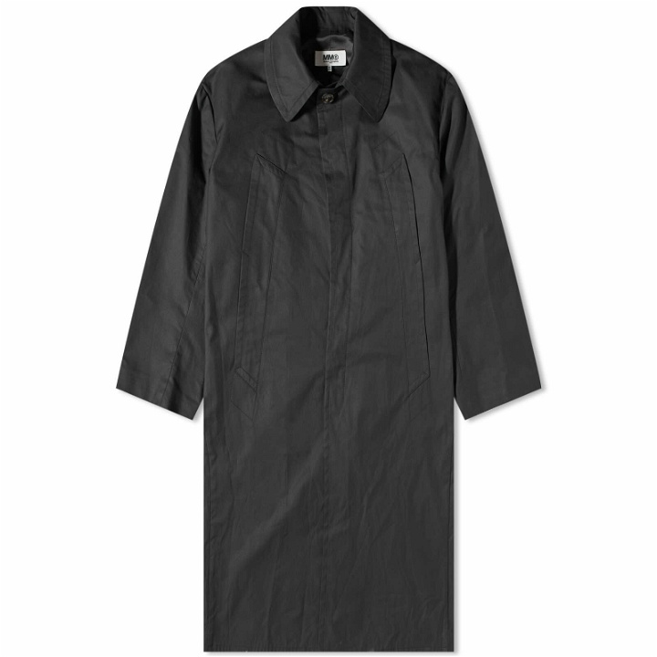 Photo: Maison Margiela Men's Trench Coat in Black
