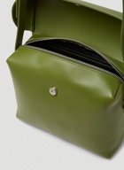 Lid Shoulder Bag in Green