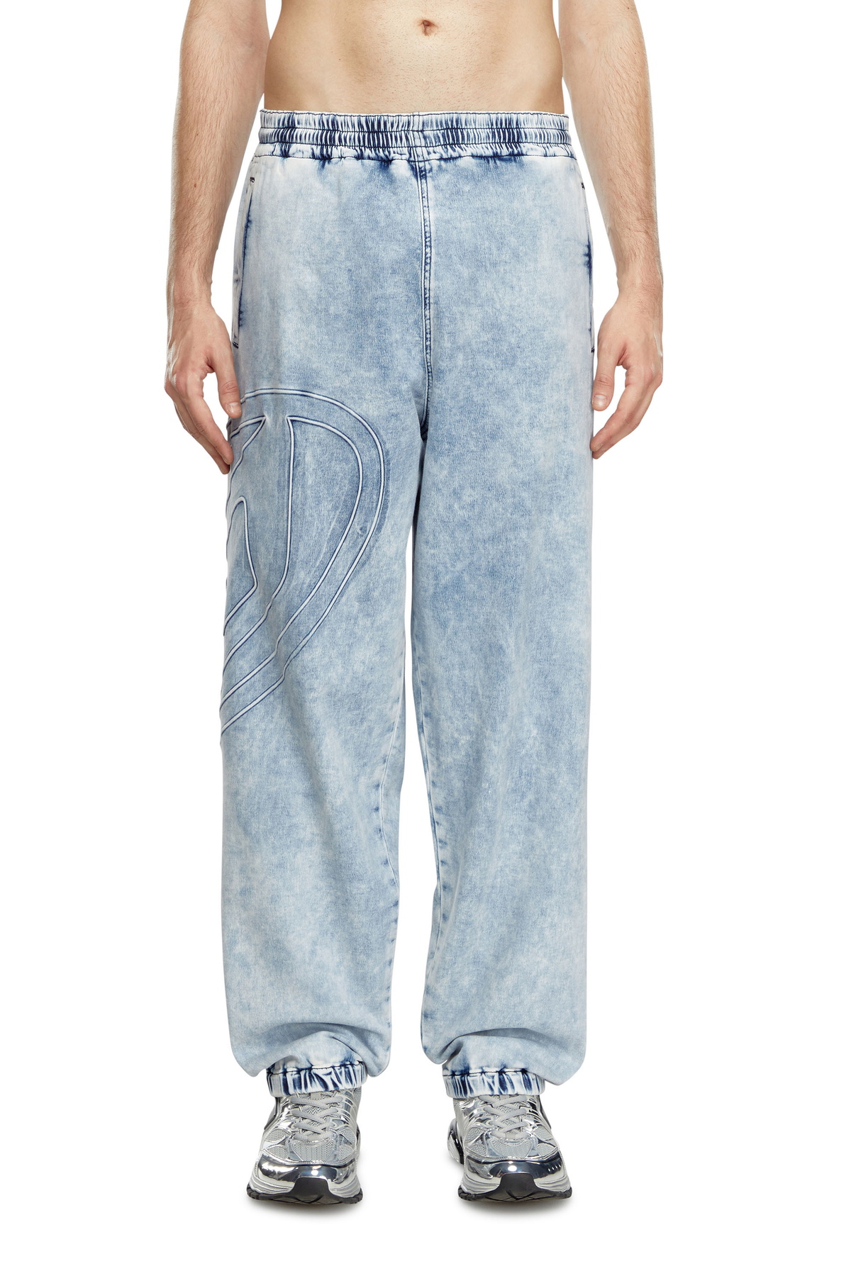 Diesel Slim D-Labb Track denim - Jeans - Unisex - Blue