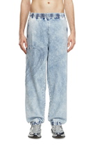 Diesel Slim D-Labb Track denim - Jeans - Unisex - Blue