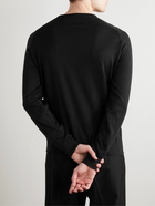 John Smedley - Sea Island Cotton Sweater - Black