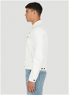Classic Denim Jacket in White