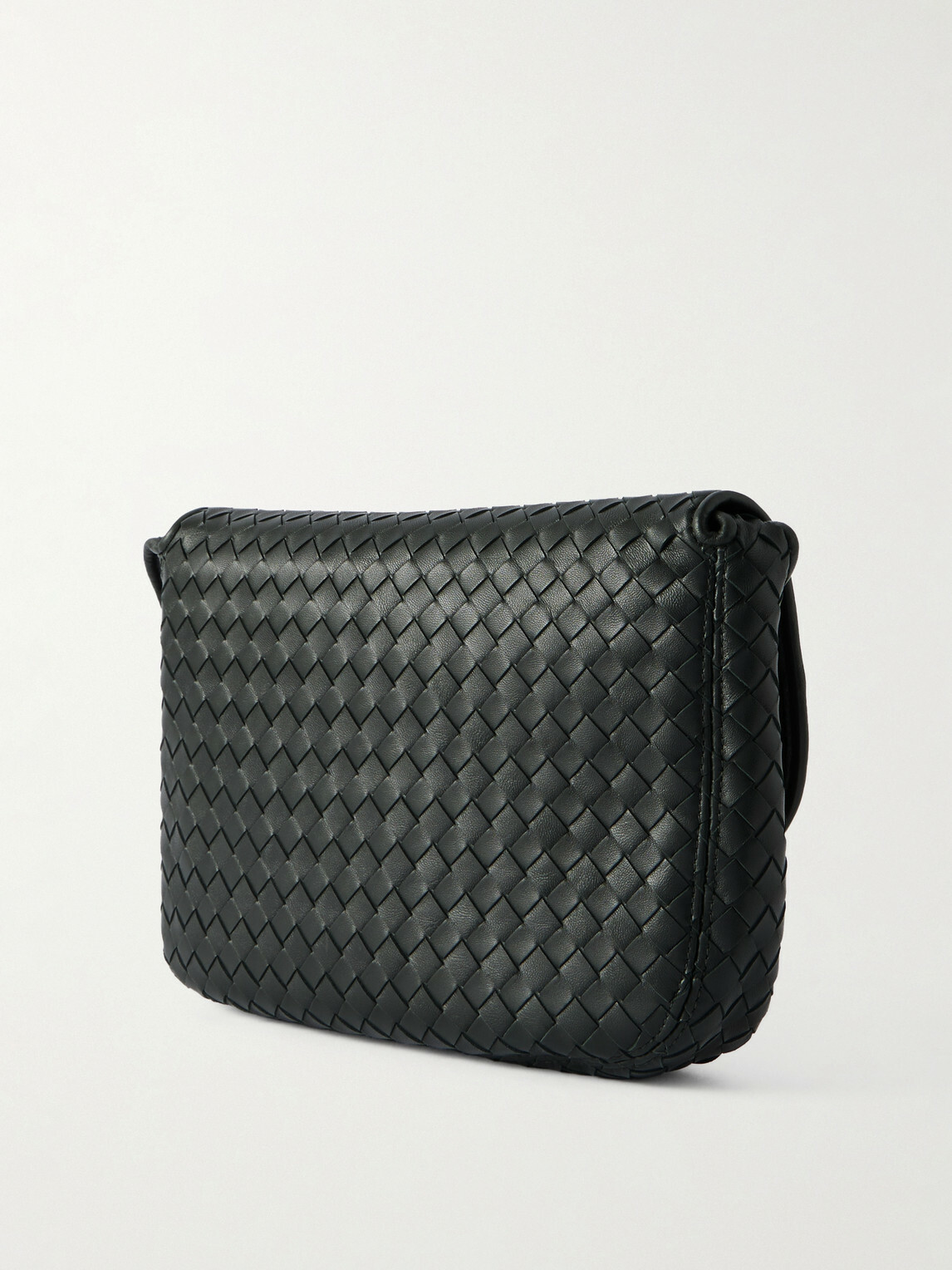 Bottega Veneta - Intrecciato Leather Messenger Bag