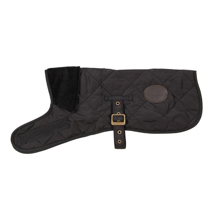 Photo: Dog Coat - Black Quilted