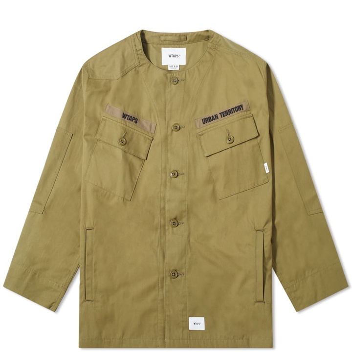 Photo: WTAPS Collarless Scout Shirt