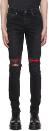 Ksubi Black Chitch World Tour Jeans