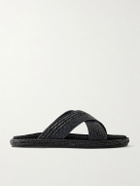 Mr P. - Woven Sandals - Black