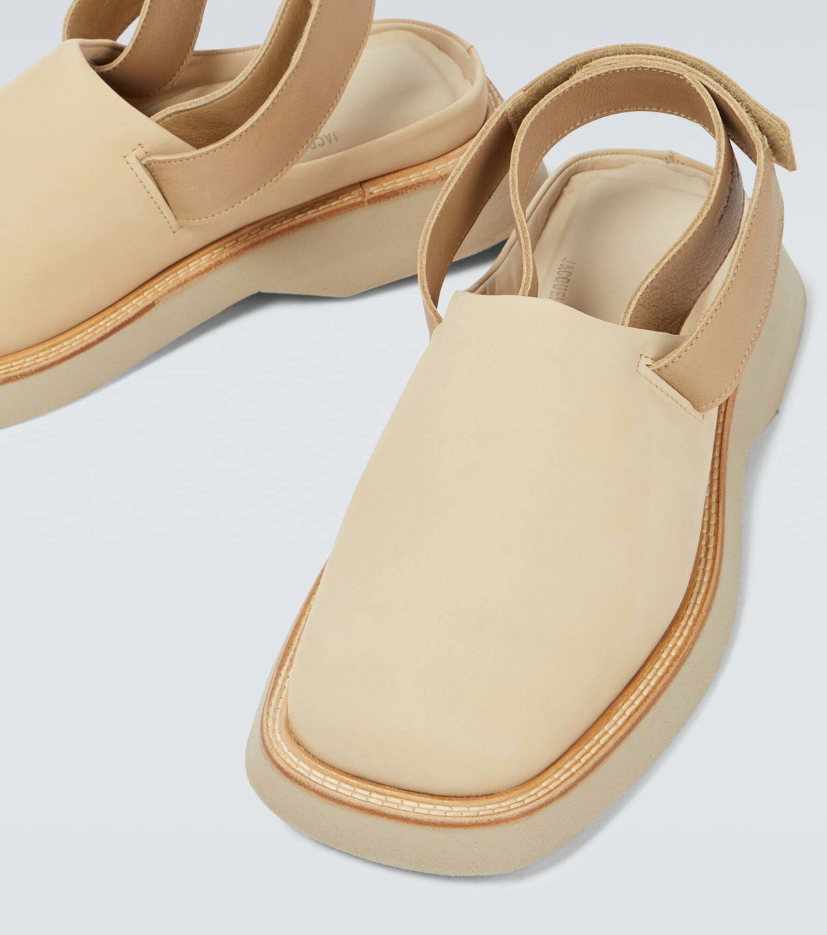 Jacquemus - Les Mules Carré slingback mules Jacquemus