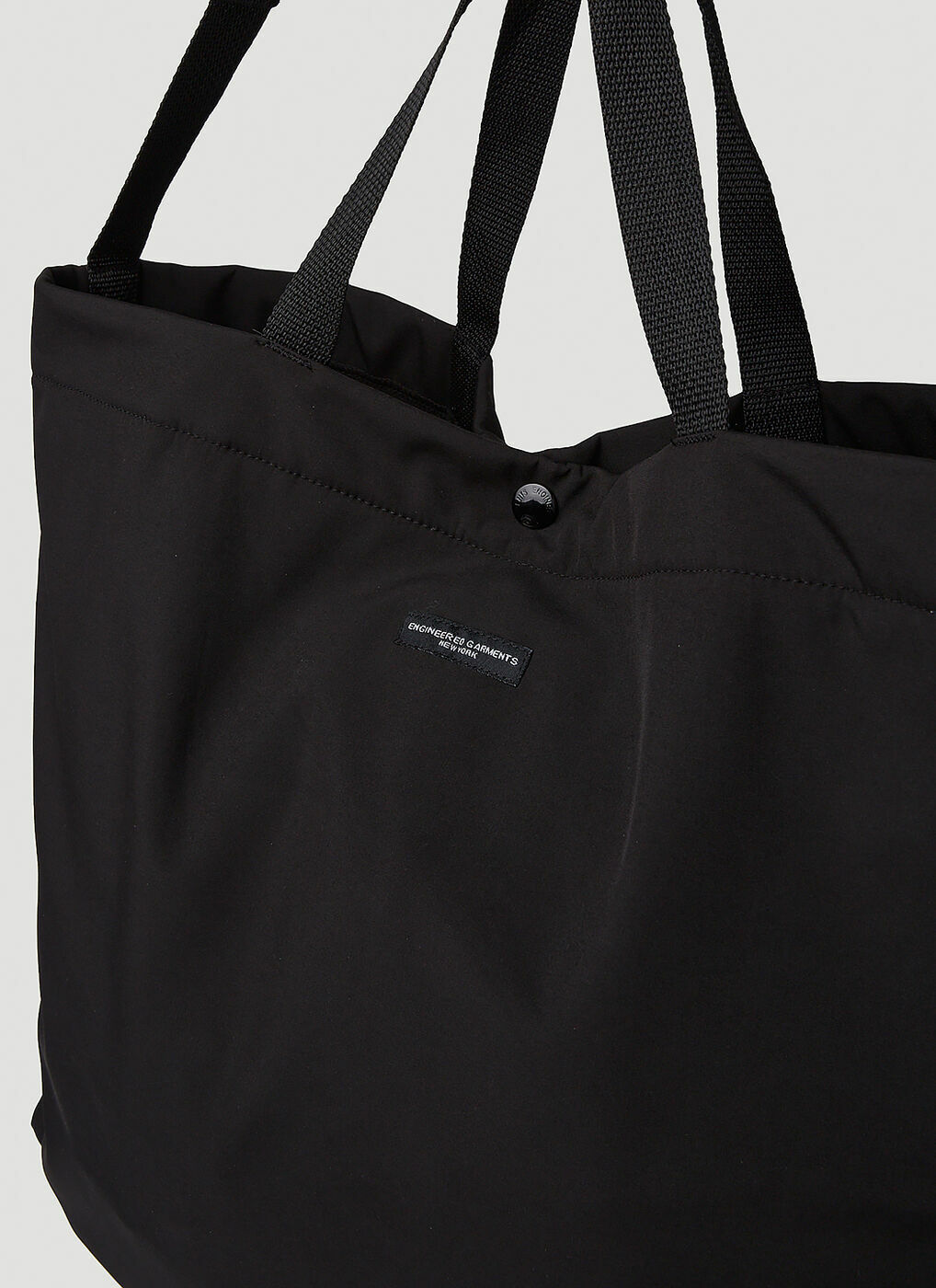 Carry All Tote Bag In Black Engineered Garments